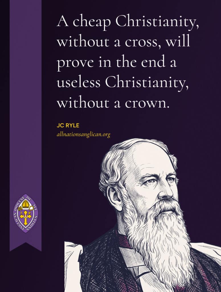 A cheap Christianity, without a cross, will prove in the end a useless Christianity, without a crown